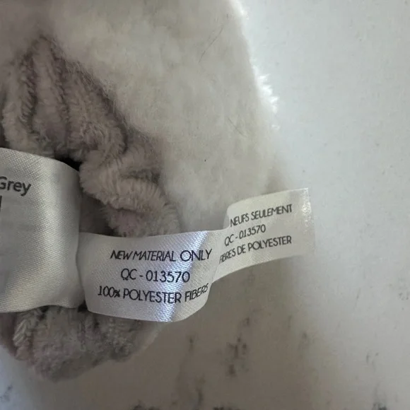 Doudou Et Campagnie Paris Koala Baby Booties Slippers Soft Fur Crib Shoes 0-6mo - Picture 7 of 9